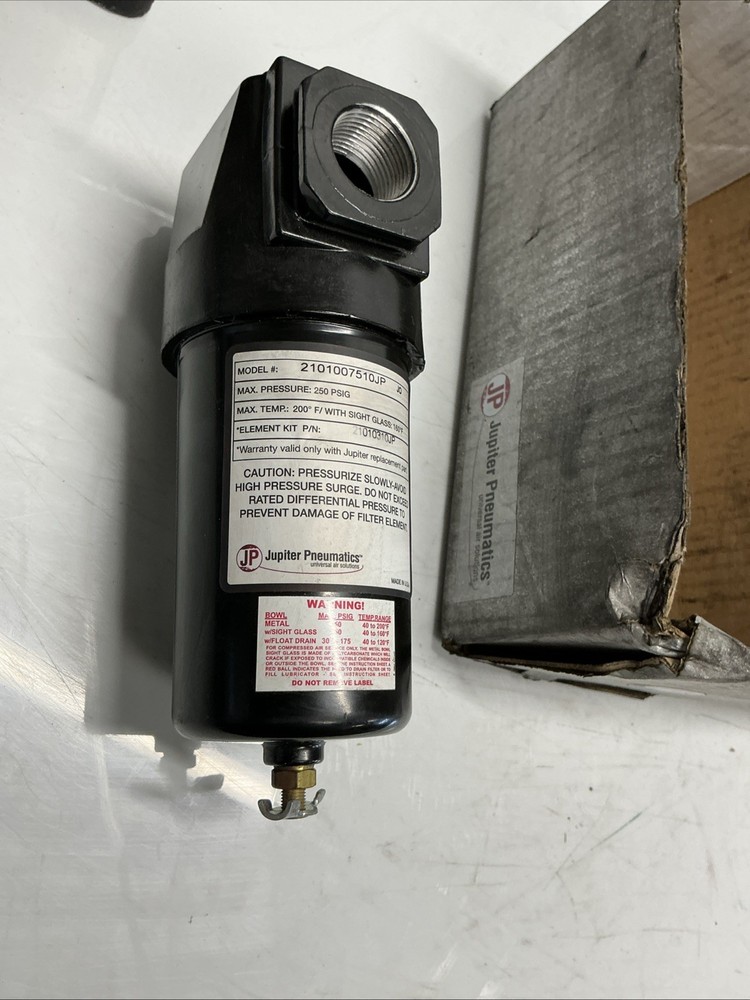 Jupiter Pneumatics 2101007510JP Filter Regulator. W-974