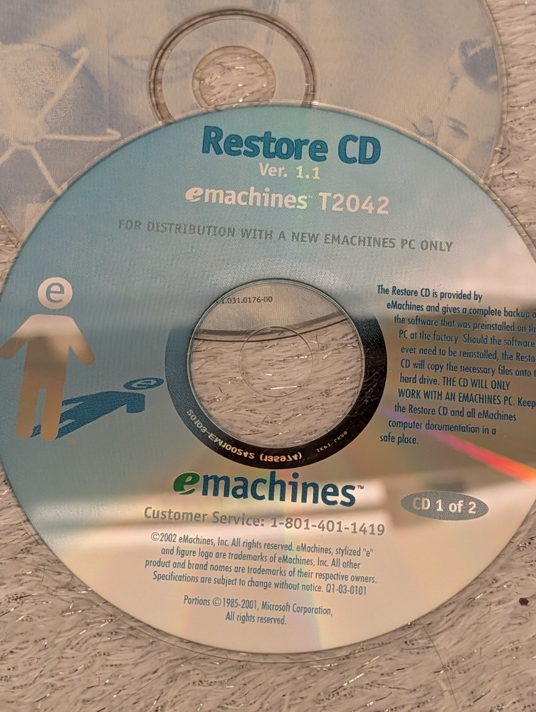 Vtg 1990s Computer Software Discs: Micro Star, U.S. Robotics, HP PSC 1300, More!