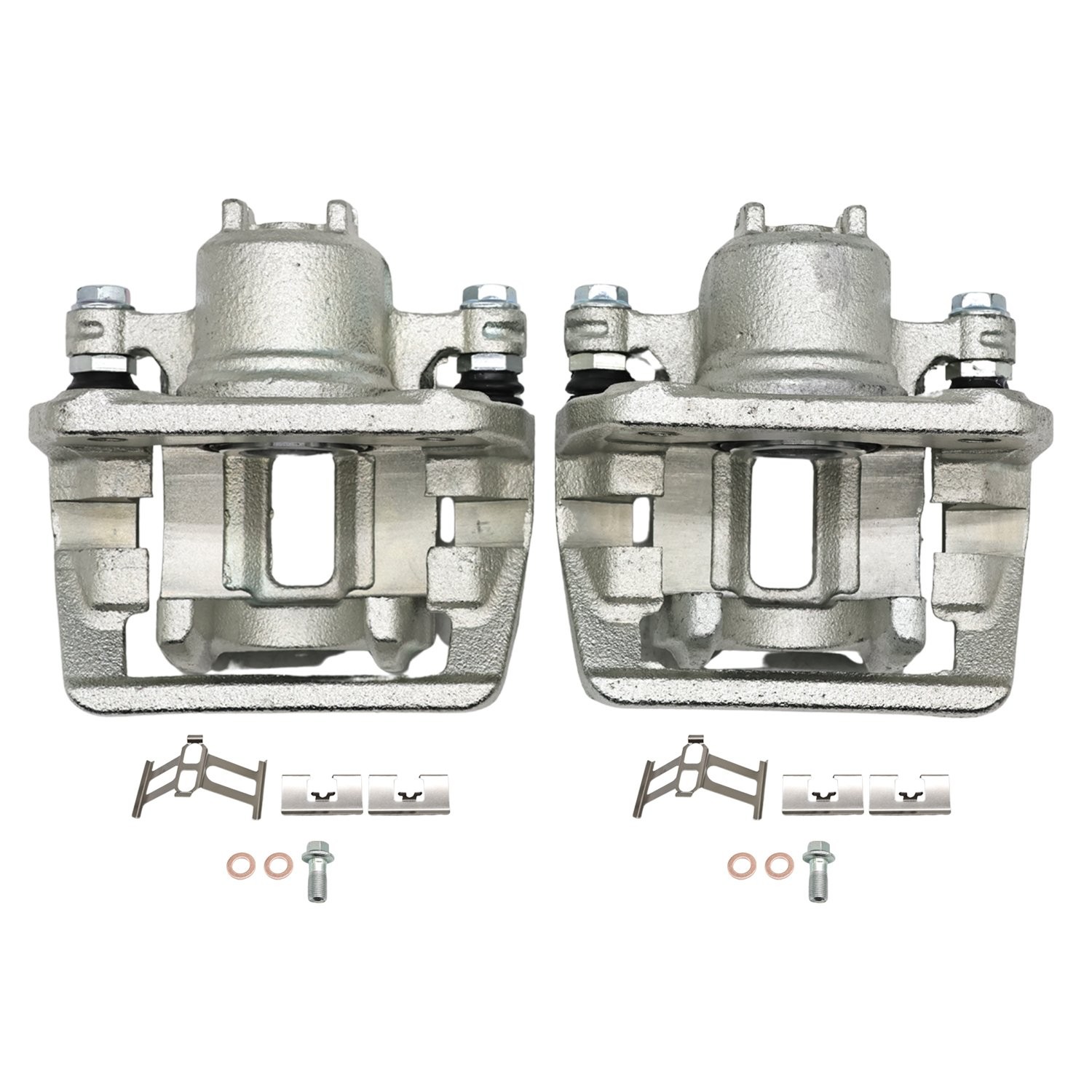 2Pcs Rear Brake Calipers w/ Bracket for 2007-2016 Honda CR-V 2013-2018 Acura RDX