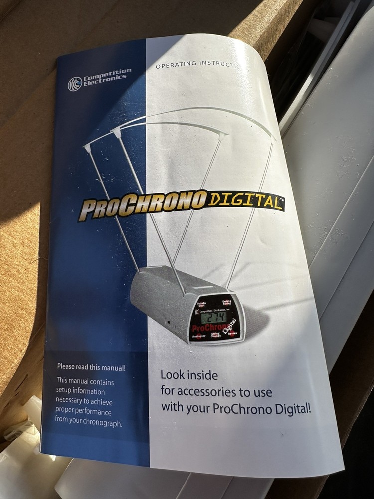 ProChrono Digital Chronograph by Competition Electronics