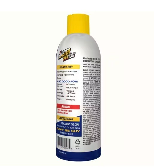 Blaster 11 oz. High-Performance White Lithium Grease Spray