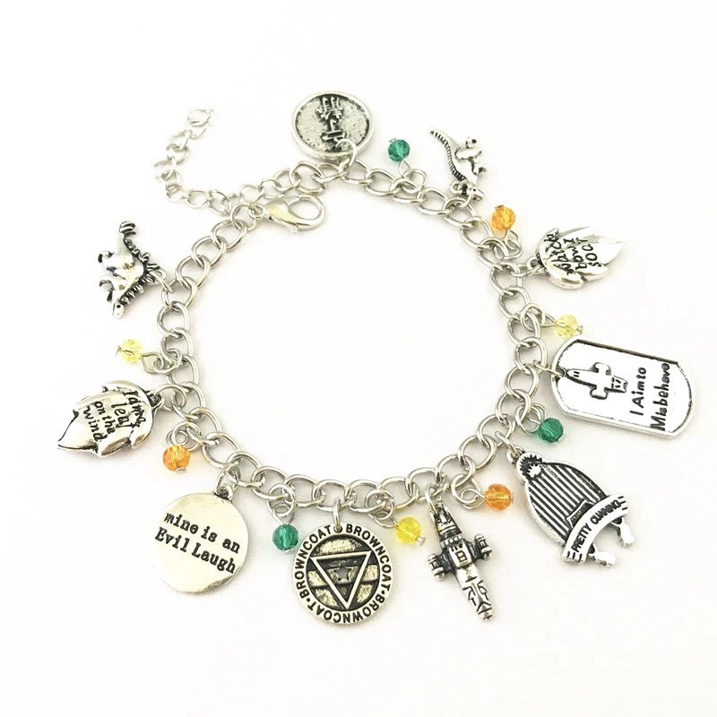 Firefly Themed Charm Bracelet