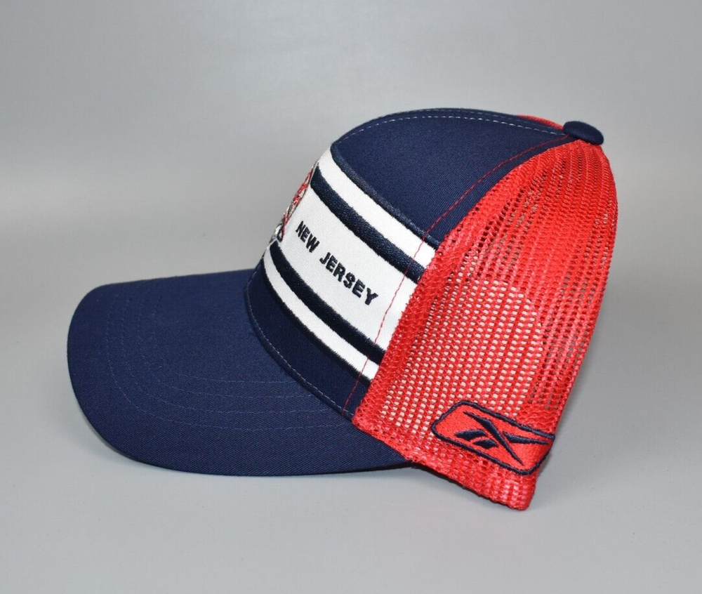 New Jersey Nets Reebok Vintage Mesh Back Snapback Cap Hat