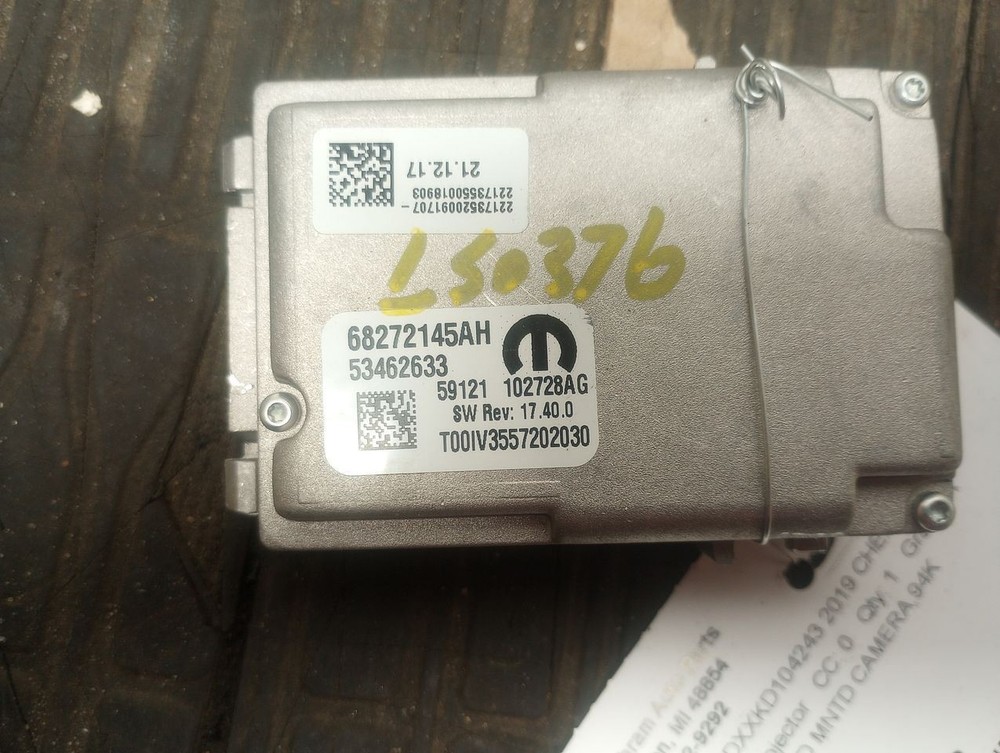 Camera/Projector Camera Front Behind Windshield Fits 19 CHEROKEE 3040249