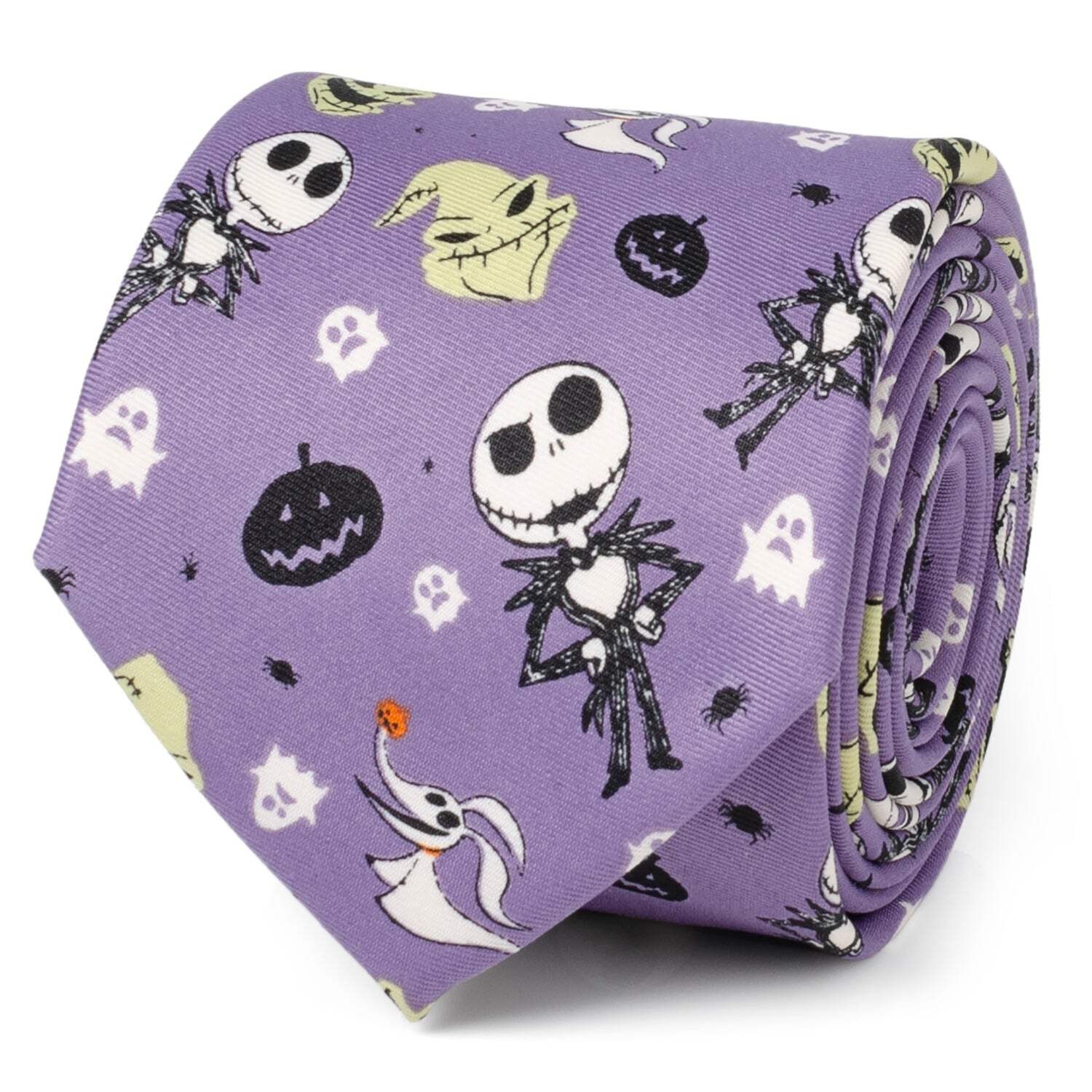 👔 Disney The Nightmare Before Christmas Purple Men's Tie