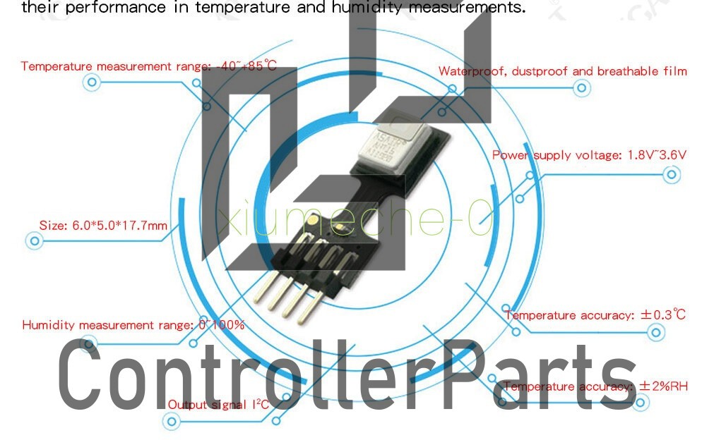 1X NEW AHT15 Temperature Humidity Sensor Detection Module I2C for Arduino