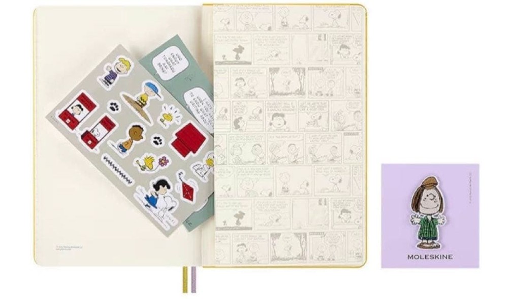 Moleskine peanut patty with notebook box