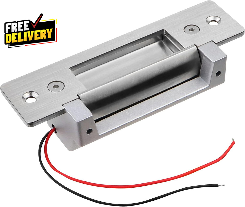 12VDC Electric Door Strike Lock Fail Safe Secure ANSI Access Control