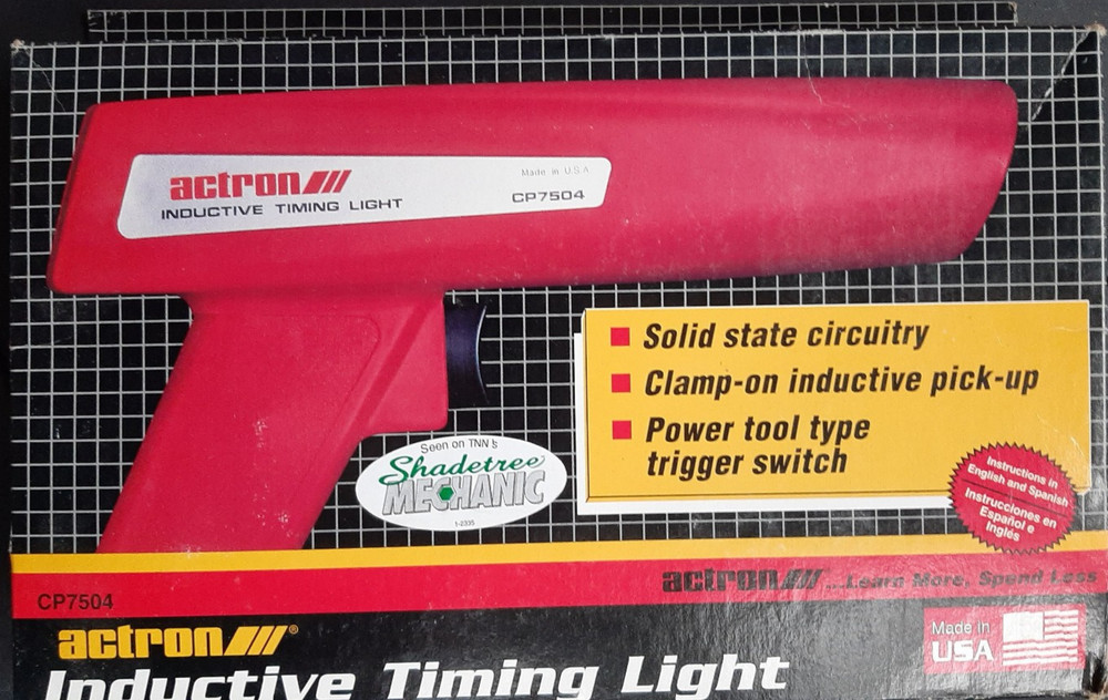 Actron Inductive Timing Light NOS Never used in original box