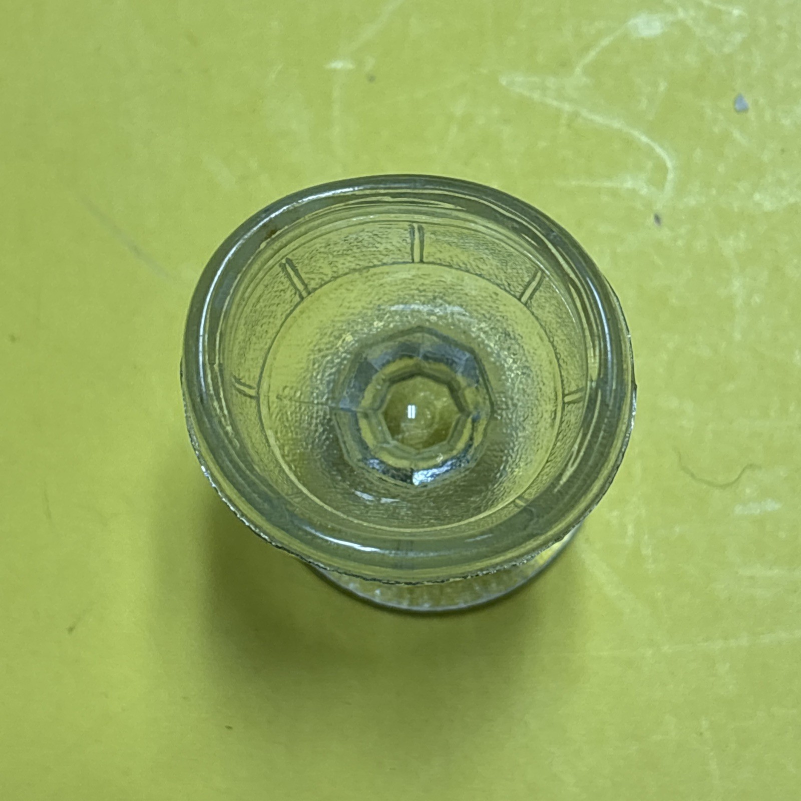 Vintage Glass Eye Wash Cup Marked USA 31