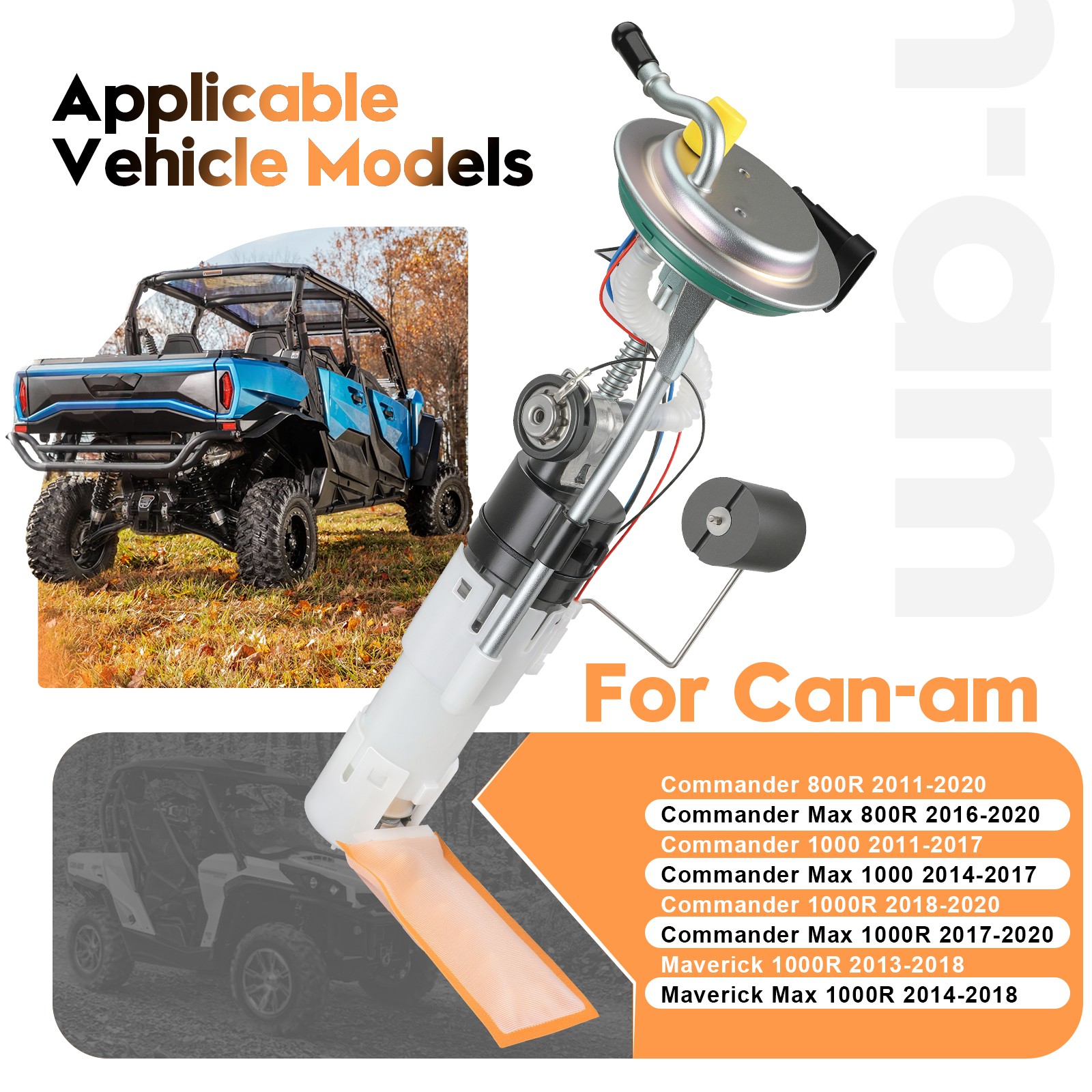 Fuel Pump Assembly For Can-Am 2011-2020 Commander Maverick 800 1000 709000759