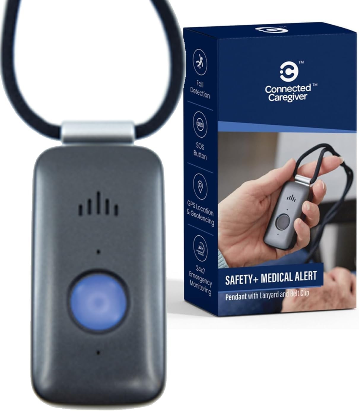 Fall Detection Medical Alert System with 24/7 Monitoring