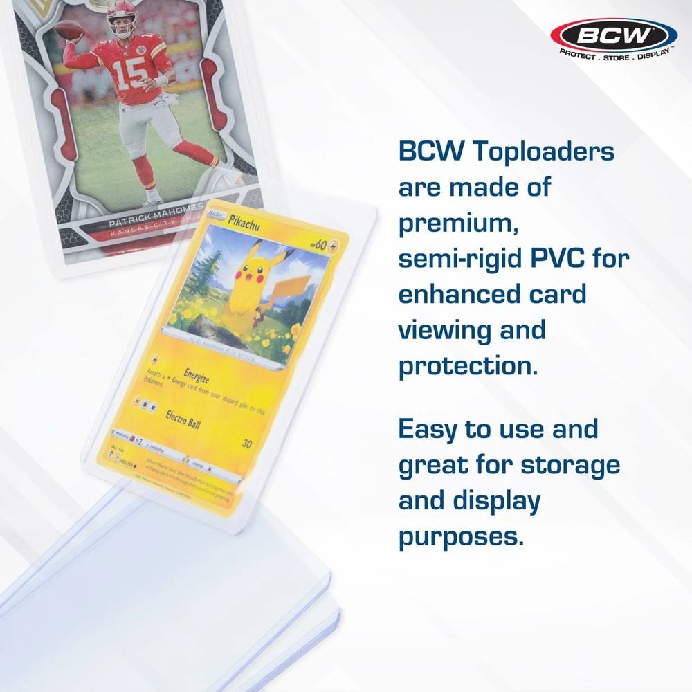 BCW 3x4 Standard Toploader