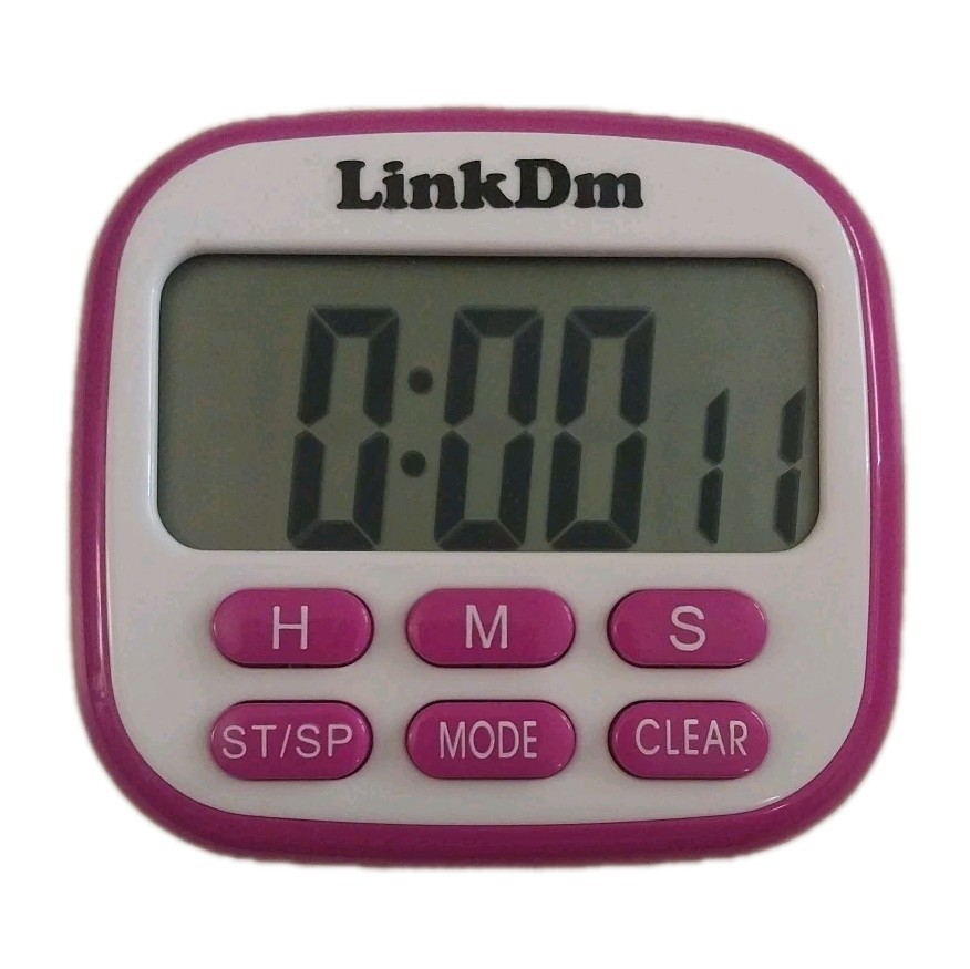 LCD Digital Kitchen Count Up & Countdown Timer, Alarm Clock, Strong Magnet