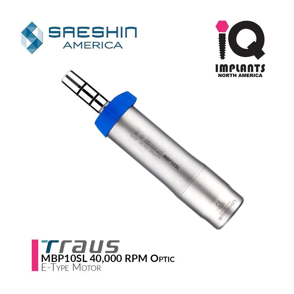 Saeshin Traus SUS10 Piezo + Surgical Implant Motor Combination Set 20:1 (Non-Opt