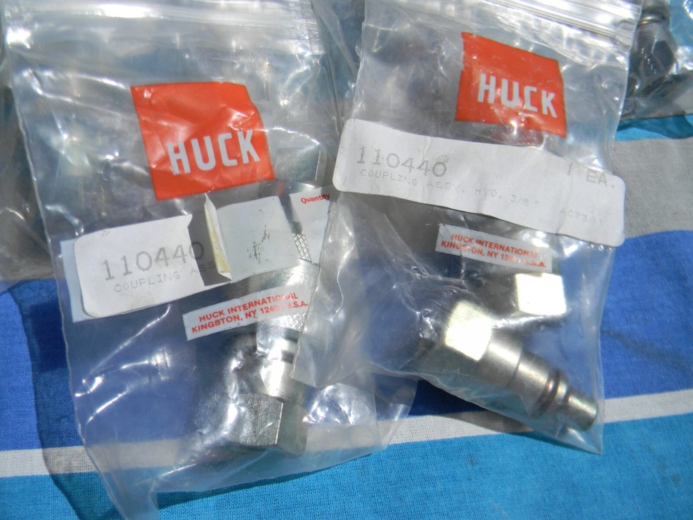HUCK, Hydraulic Coupler/Coupling Assembly, #110440, NOS