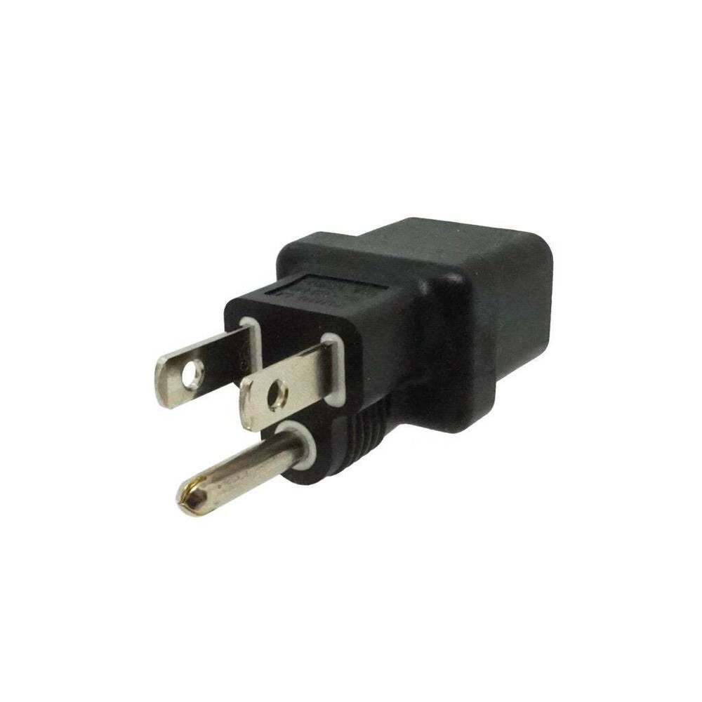 SF Cable IEC C19 to NEMA 5-15P Plug Adapter