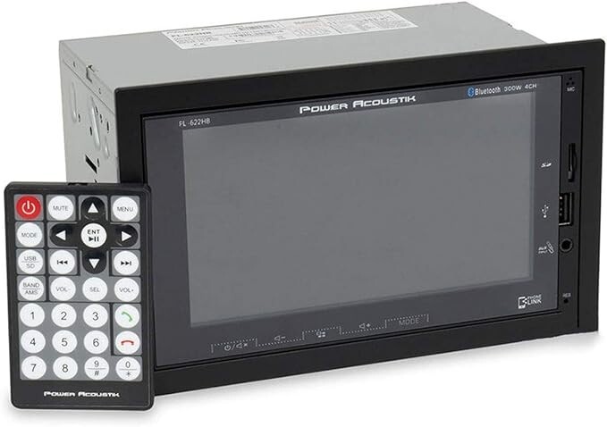 Power Acoustik PL-622HB 6.2" Android Touchscreen Display Double DIN Car Stereo