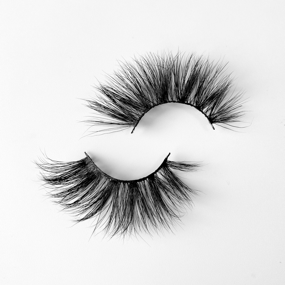 US 3D Real Mink Lashes Thick Fluffy Wispy Dramatic Look False Eye Lashes 1 Pair
