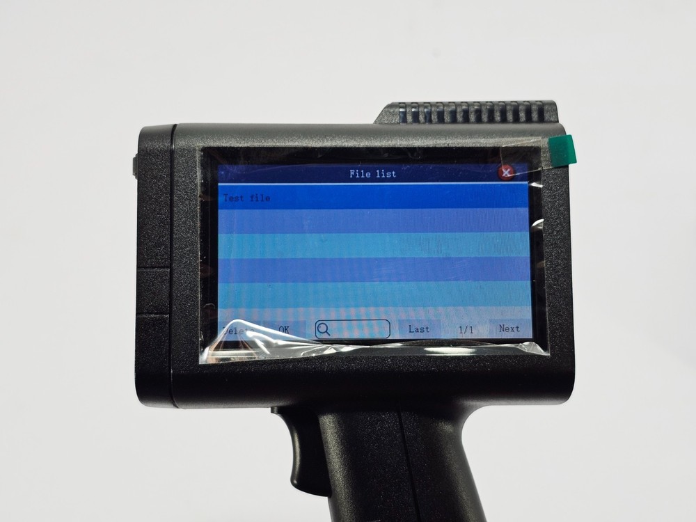 TIJ INTELLIGENT INKJET PRINTER R2D2 SX-100 HANDHELD PRINTER 12.7mm BATCH CODING