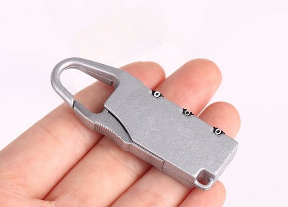 Number Combination Padlock for Suitcases 3Pcs