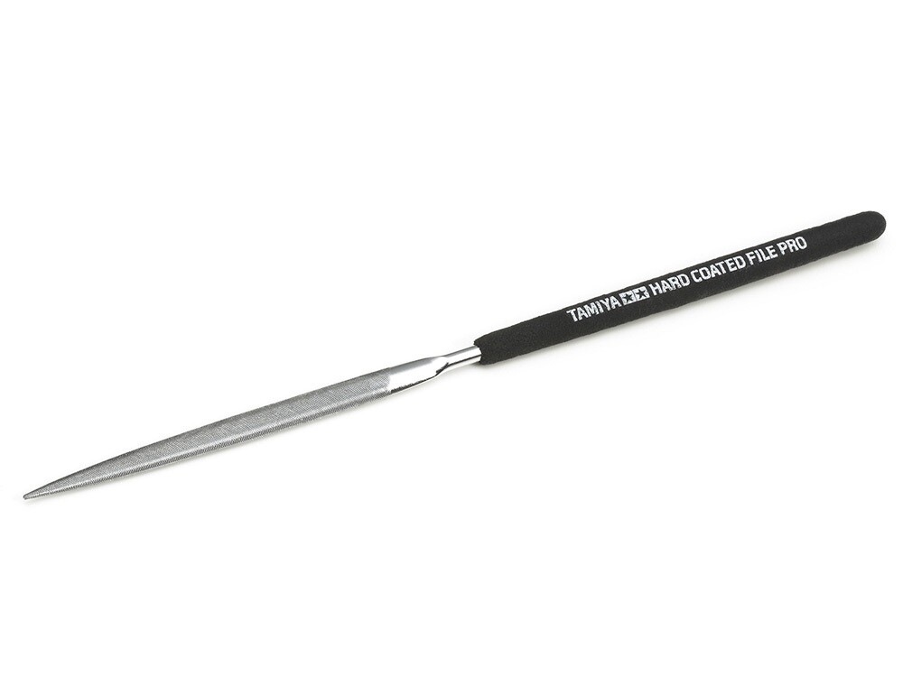 Tamiya Craft Tools HARD COATED FILE PRO (HALF-ROUND 5mm width) 74126