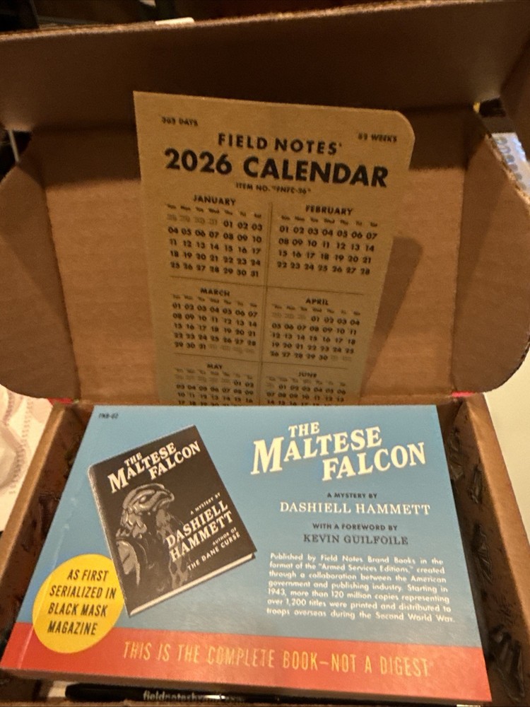 Field Notes “1943” Maltese Falcon Sub Box!