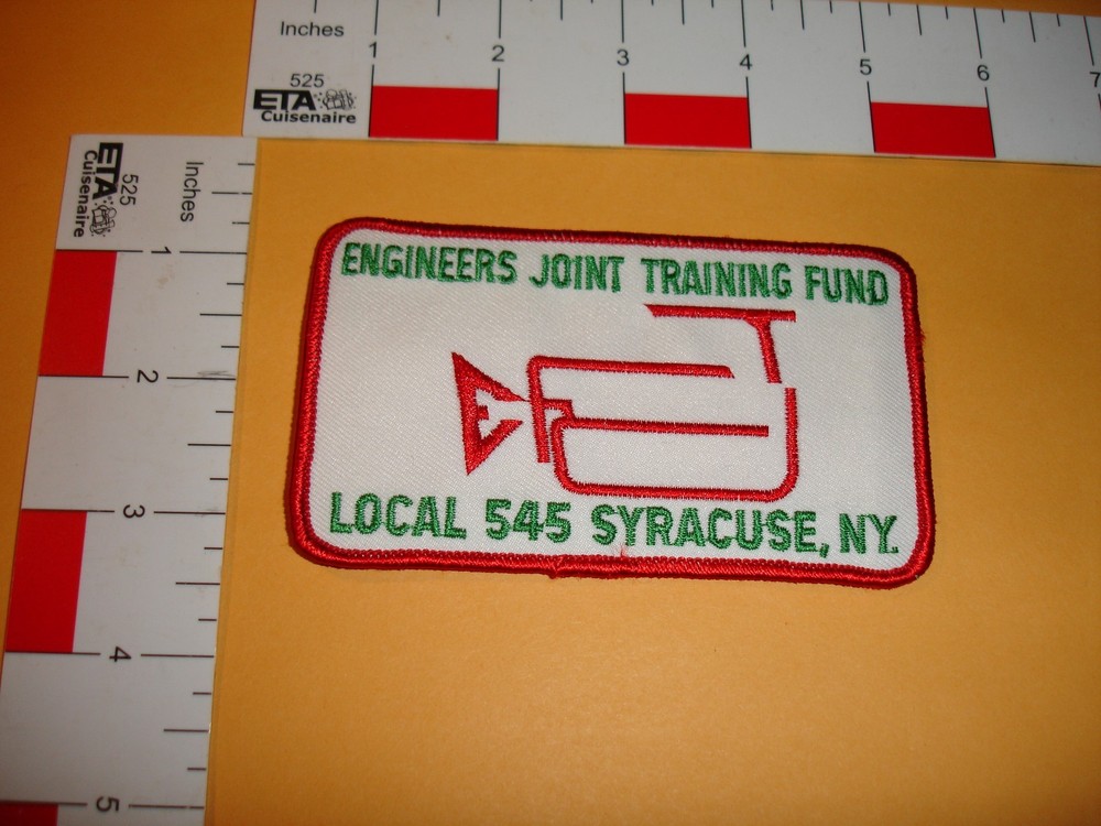 Vintage Advertising Patch Local 545