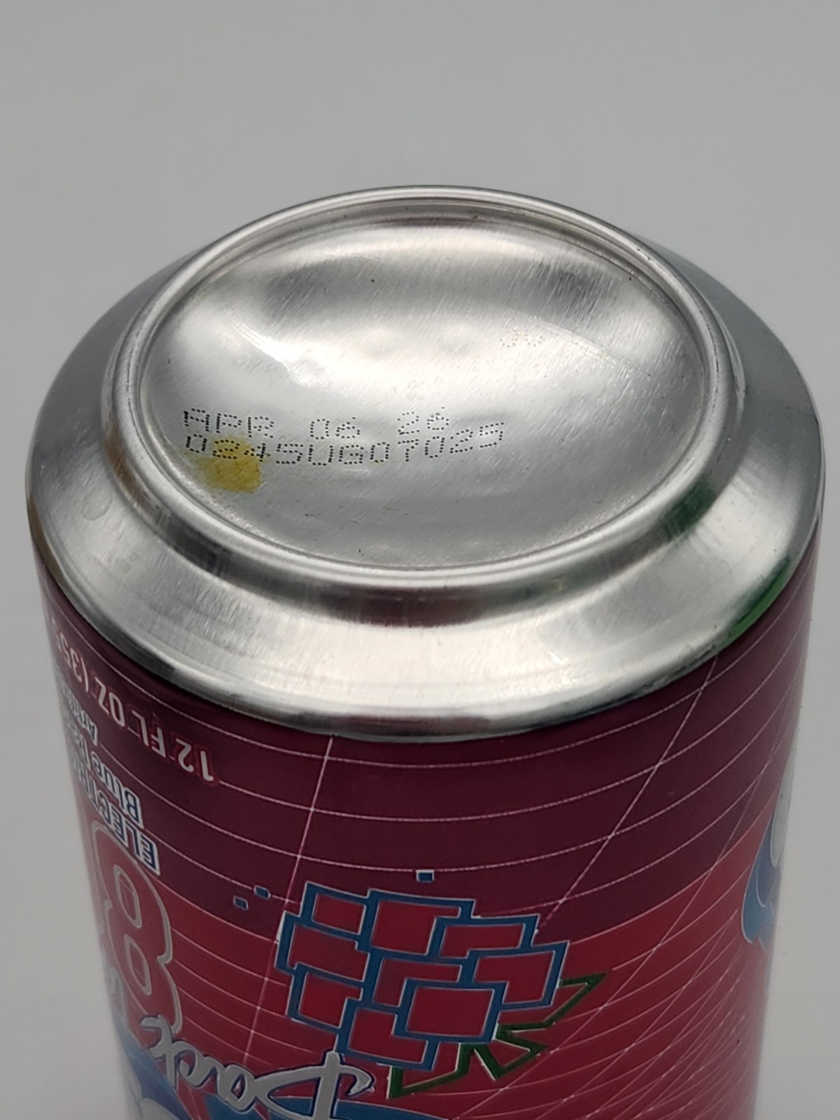 2025 New Full Crush Soda Can Back to the 80's Electric Blue Razz Orange Crush