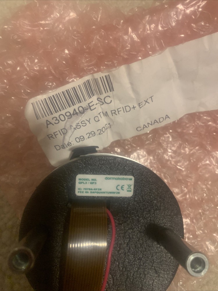 Dormakaba Reader A30940-E-SC Rfid Qtm Rfid+Exit