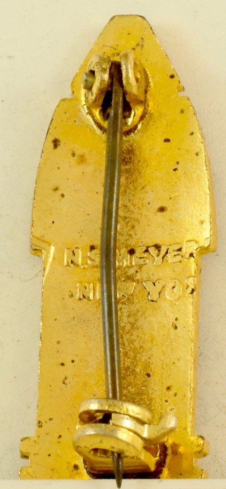 9th DIVARTY Crest DI/DUI Pinback NS Meyer HM