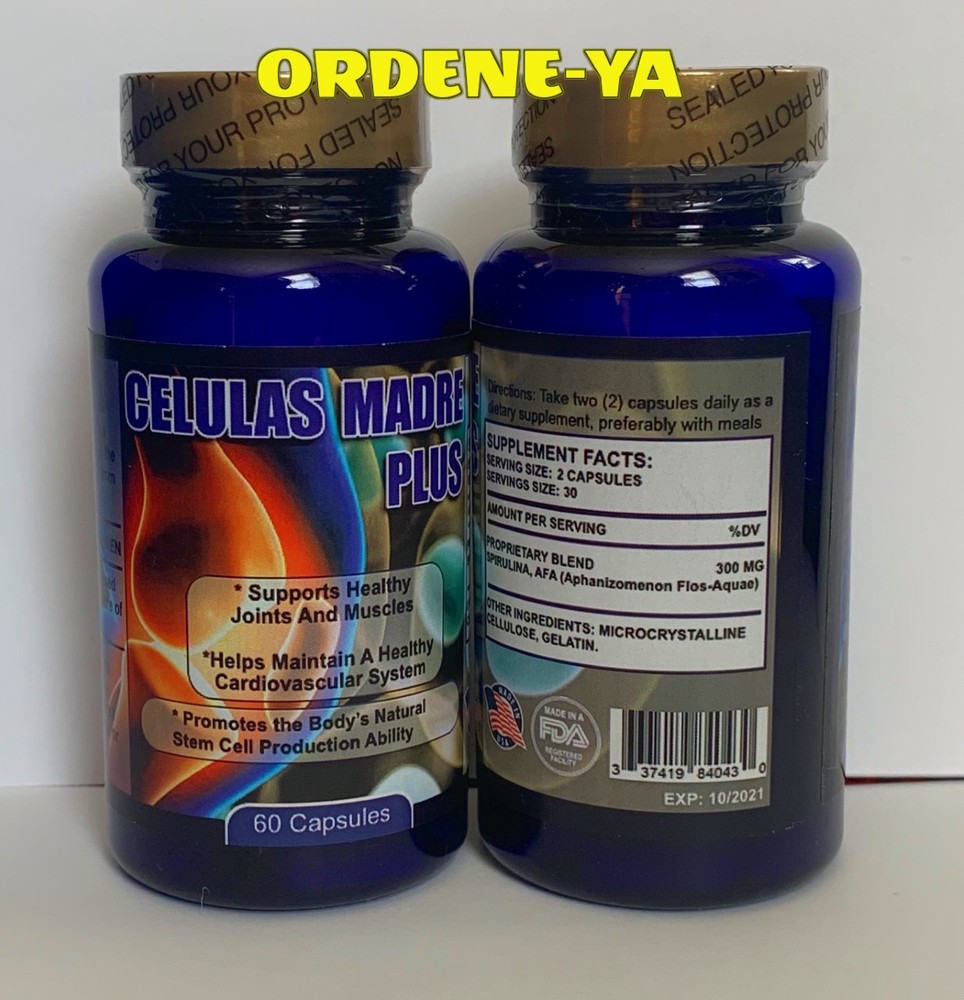 Celulas Madre 180 Biomatrix Stem Cell Plus Control Cure Bioxtron Alga Bacterium