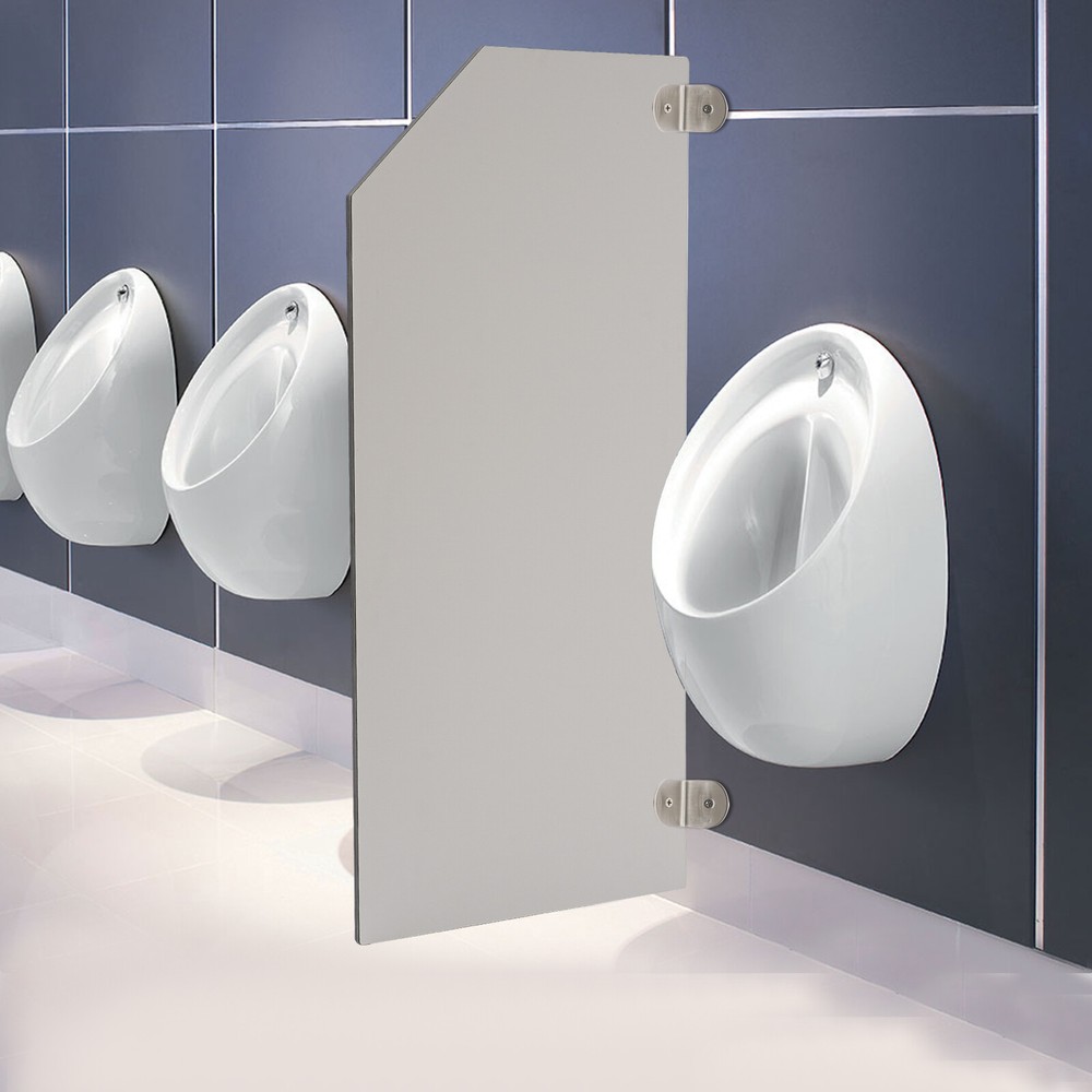 Wall-Mounted Men Urinal Partition Screen, Urinal Partition Divider Screen