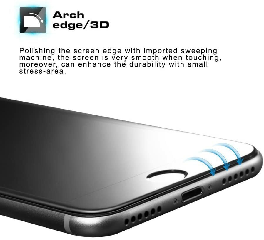 For BLU View Speed (B1550VL) 5G Full Coverage Tempered Glass Screen Protector