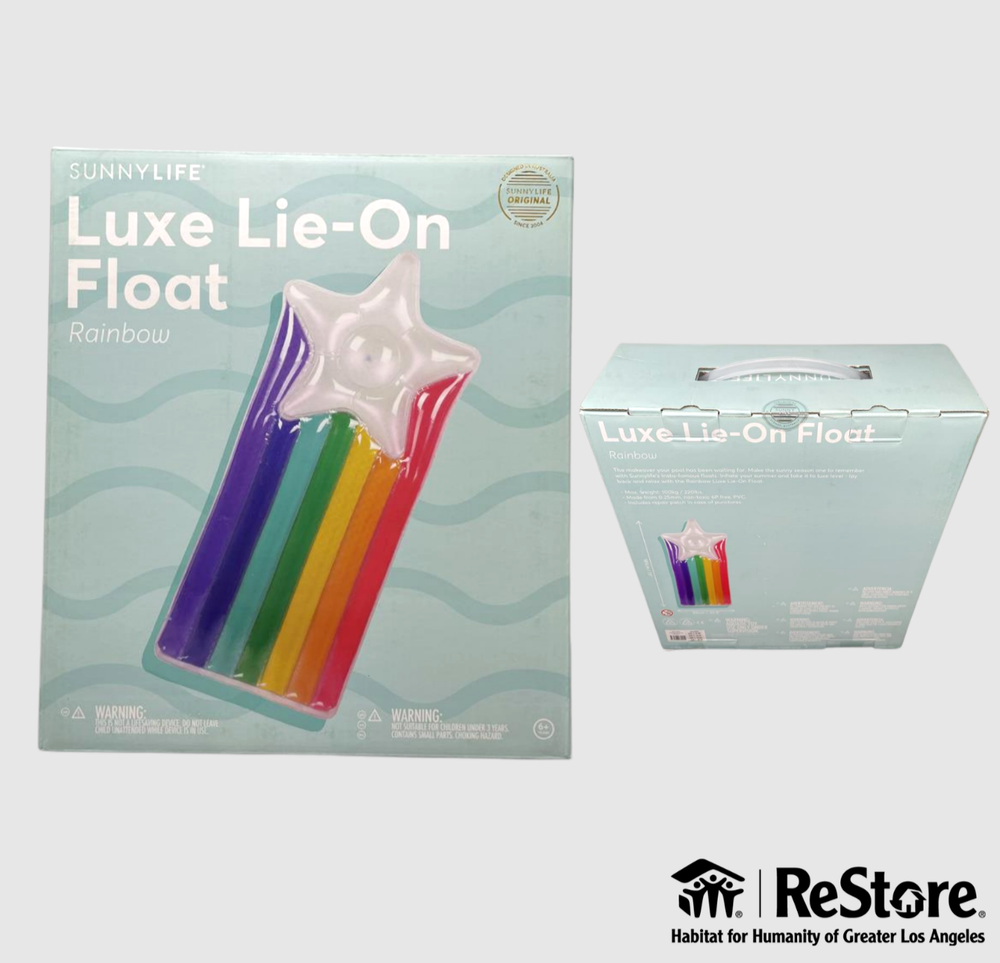 Sunnylife Luxe Rainbow Lie-On Float