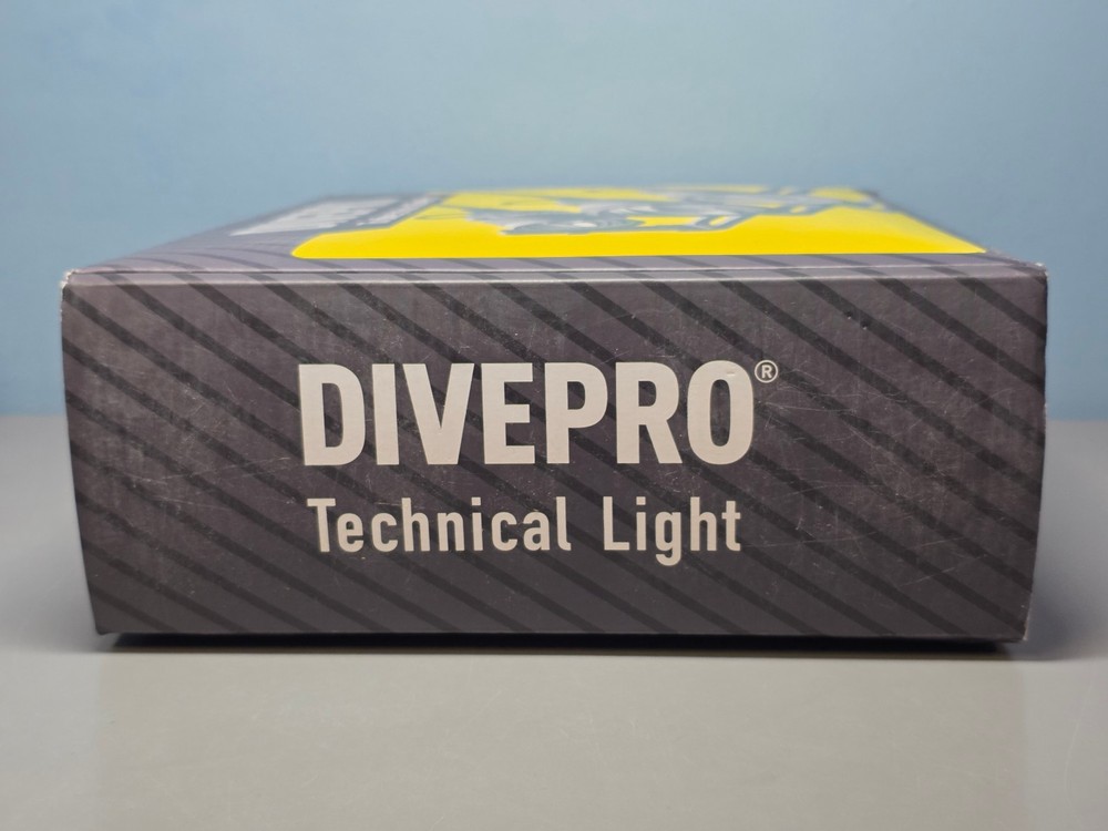 Divepro M6500B Technical Backmount Dive Light 6500 Lumen Rechargable - New!