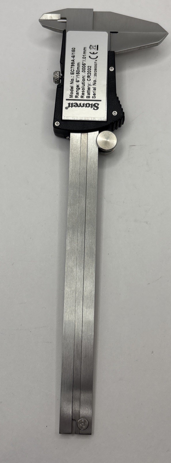 Starrett EC799A-6/150 Electronic Caliper 0-6 Inch Range .0005 Inch Resolution