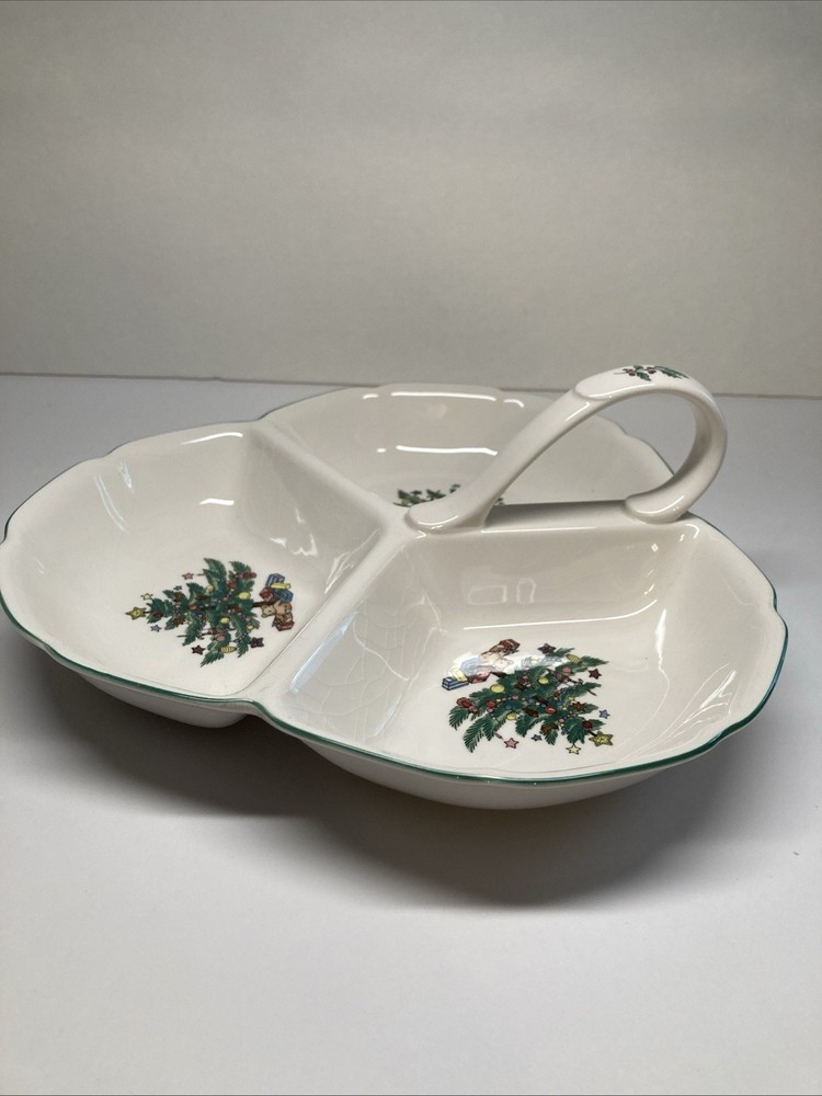 Nikko Christmastime Three-Section Tray