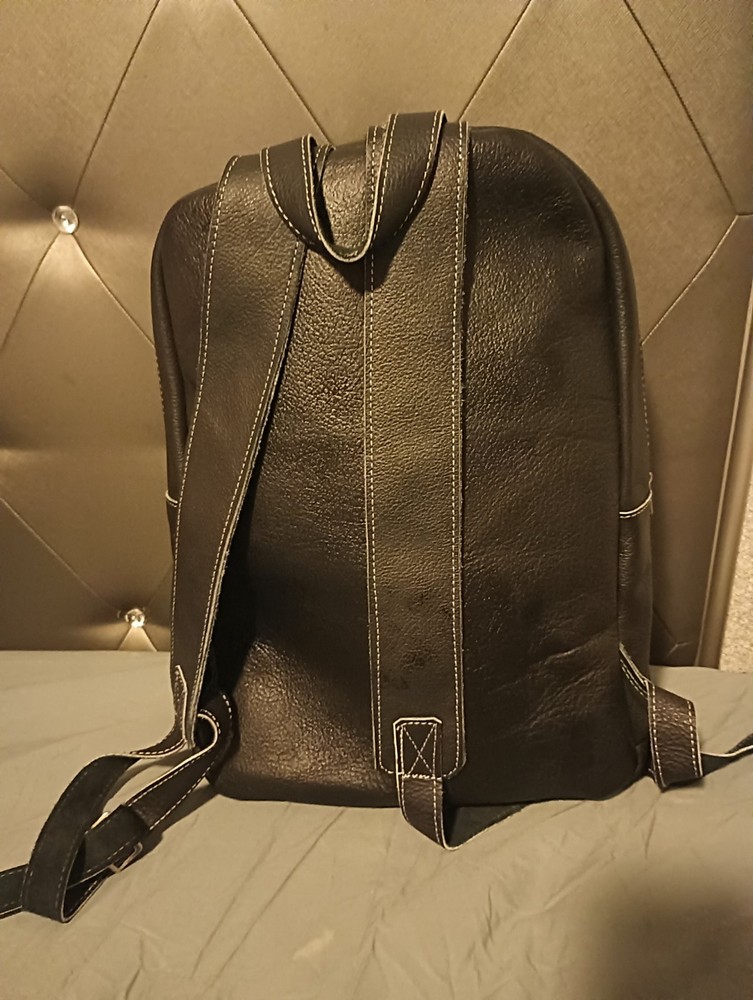 good quality leather backpack