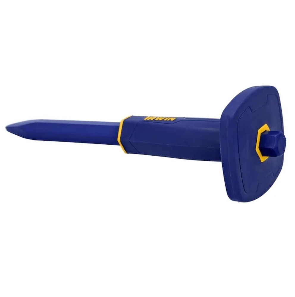 Irwin 0.75-In Concrete Chisel with Hand Guard