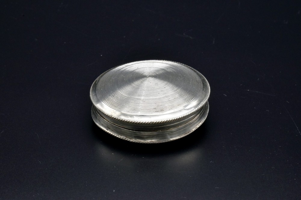 19th Century Dutch Solid Silver Snuff Box 1836