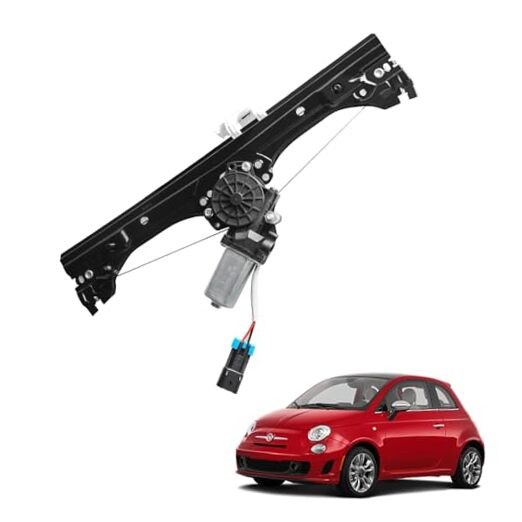 Front Left Power Window Regulator And Motor Assembly Compatible Left-751-648