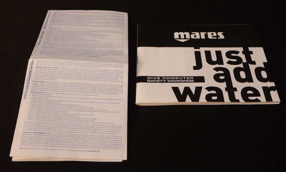 Mares Puck Pro Plus Scuba Dive Computer Complete CIB Tested