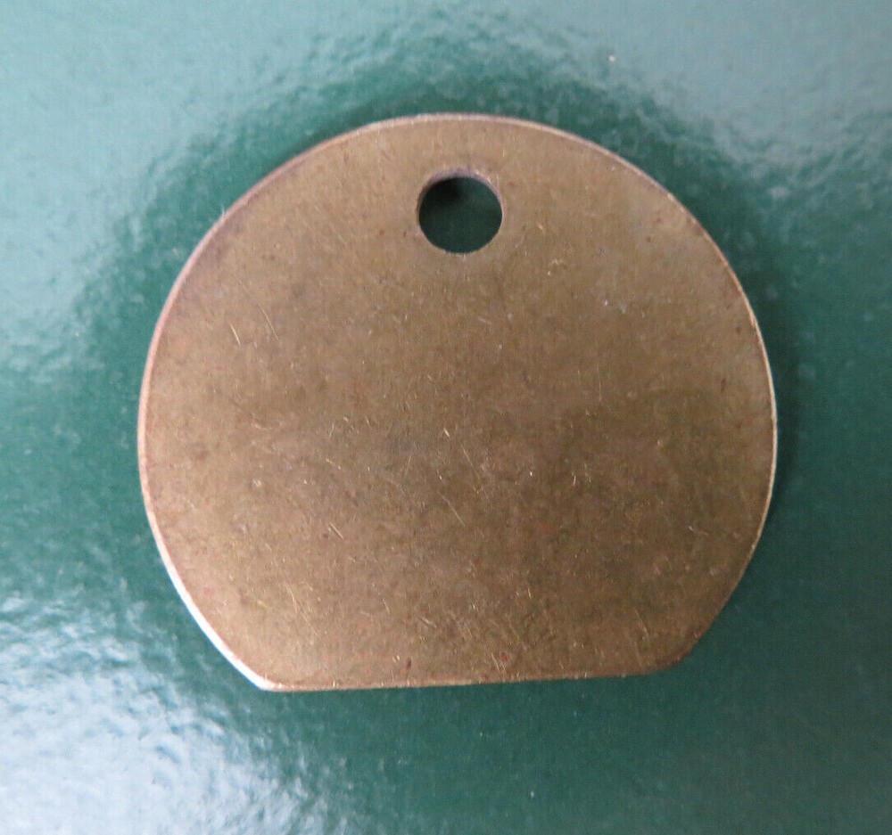 HATFIELD Colliery Pit Check / Tally - marked HATFIELD 2129