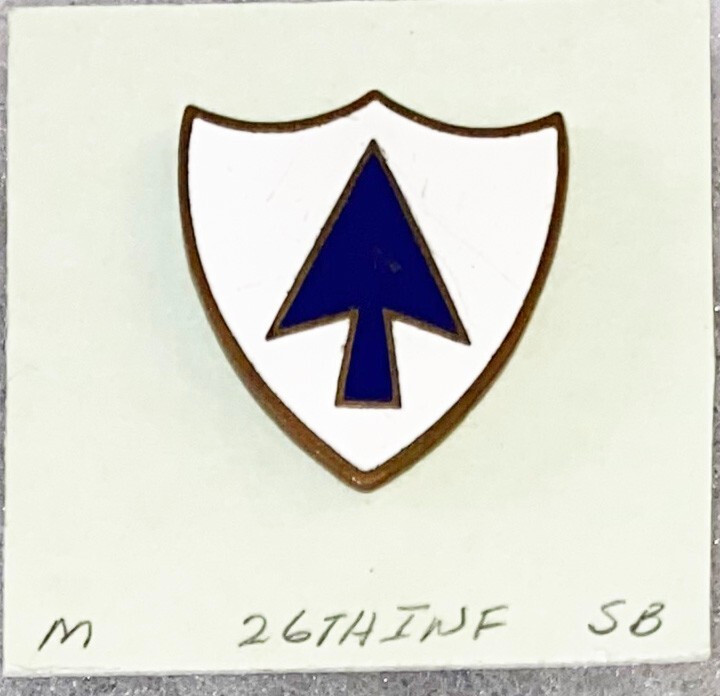 WWII 26th Infantry Regiment DI SB