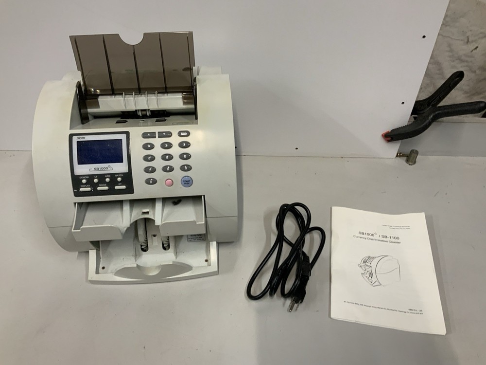 SBM SB 1000+ Currency Discrimination Counter