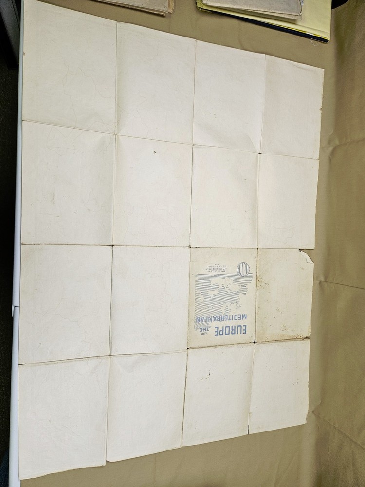 Literature & Maps from WWII footlocker