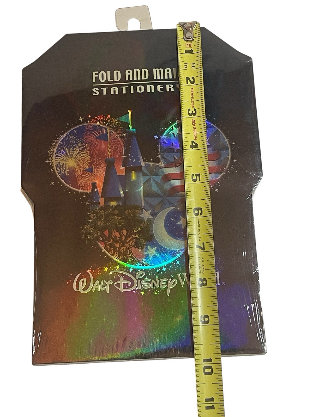 Vintage Walt Disney World USA Payriotic Castle Fold And Mail Stationery SEALED