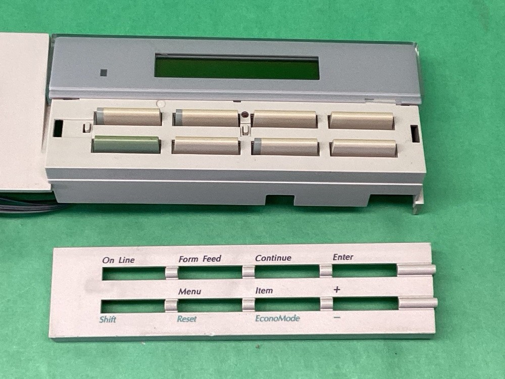 HP LaserJet 4P Laser Printer Display Front Control Panel - POWERS ON - UNTESTED