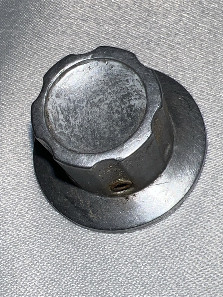 Heathkit Apache Transmitter Small Metal Knob one 1 inch Diameter .
